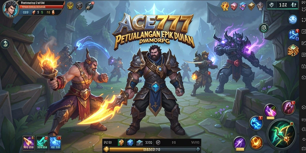 Gameplay seru dalam dunia fantasi ACE777 yang memukau.
