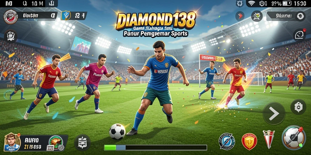 Gameplay seru DIAMOND138 dalam olahraga yang beragam.