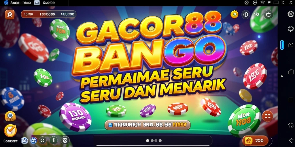 Screenshot menunjukkan gameplay seru GACOR88 dalam permainan Bingo.