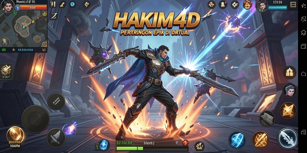 Gameplay HAKIM4D yang menarik dan menegangkan.