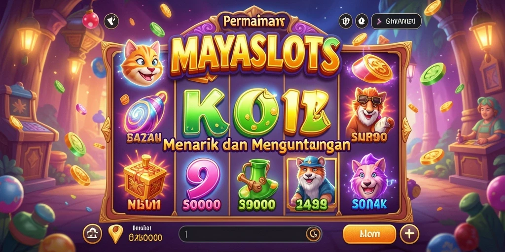 Tampilan gameplay penuh aksi dari MAYASLOTS yang seru.
